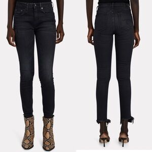 R13 Alison Skinny Mid Rise Jeans - 26